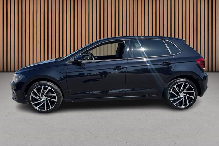 Sort VW Polo fra 2019