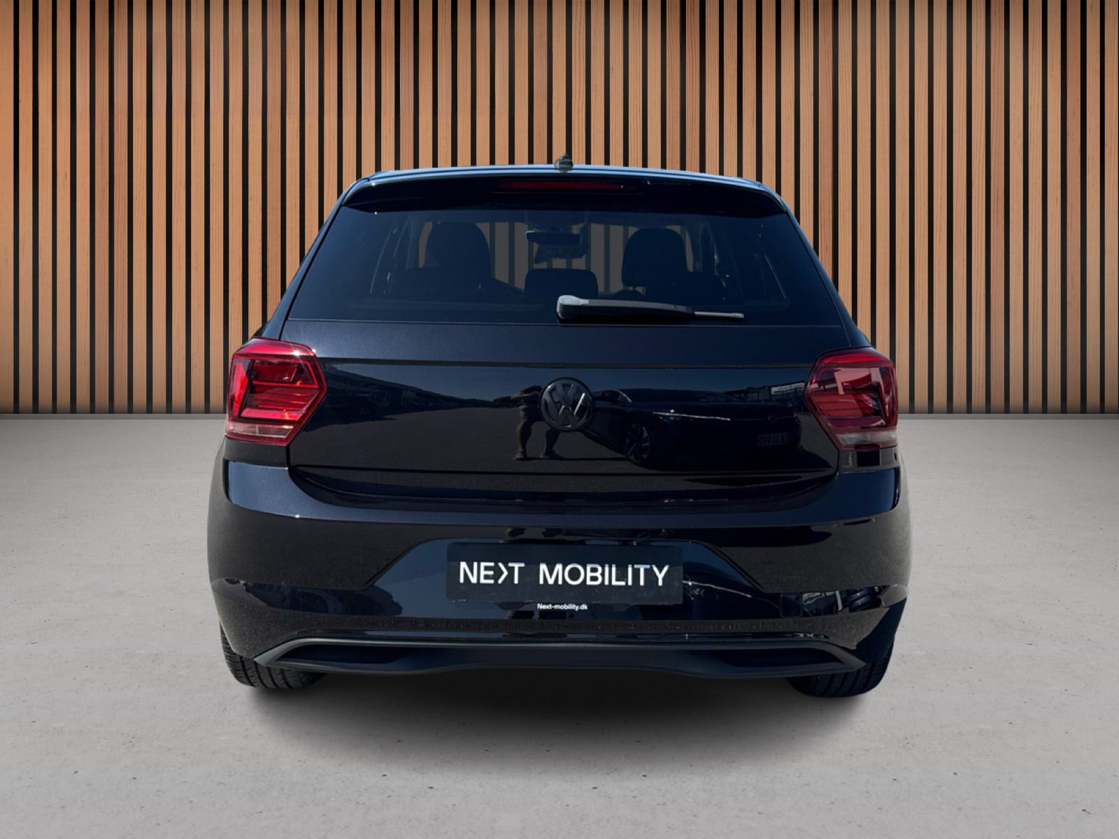 Sort VW Polo fra 2019