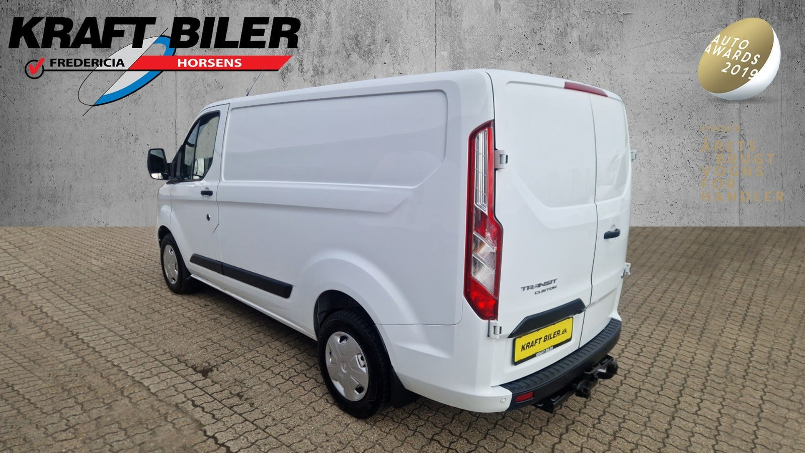 Hvid Ford Transit Custom 300 L1 fra 2023