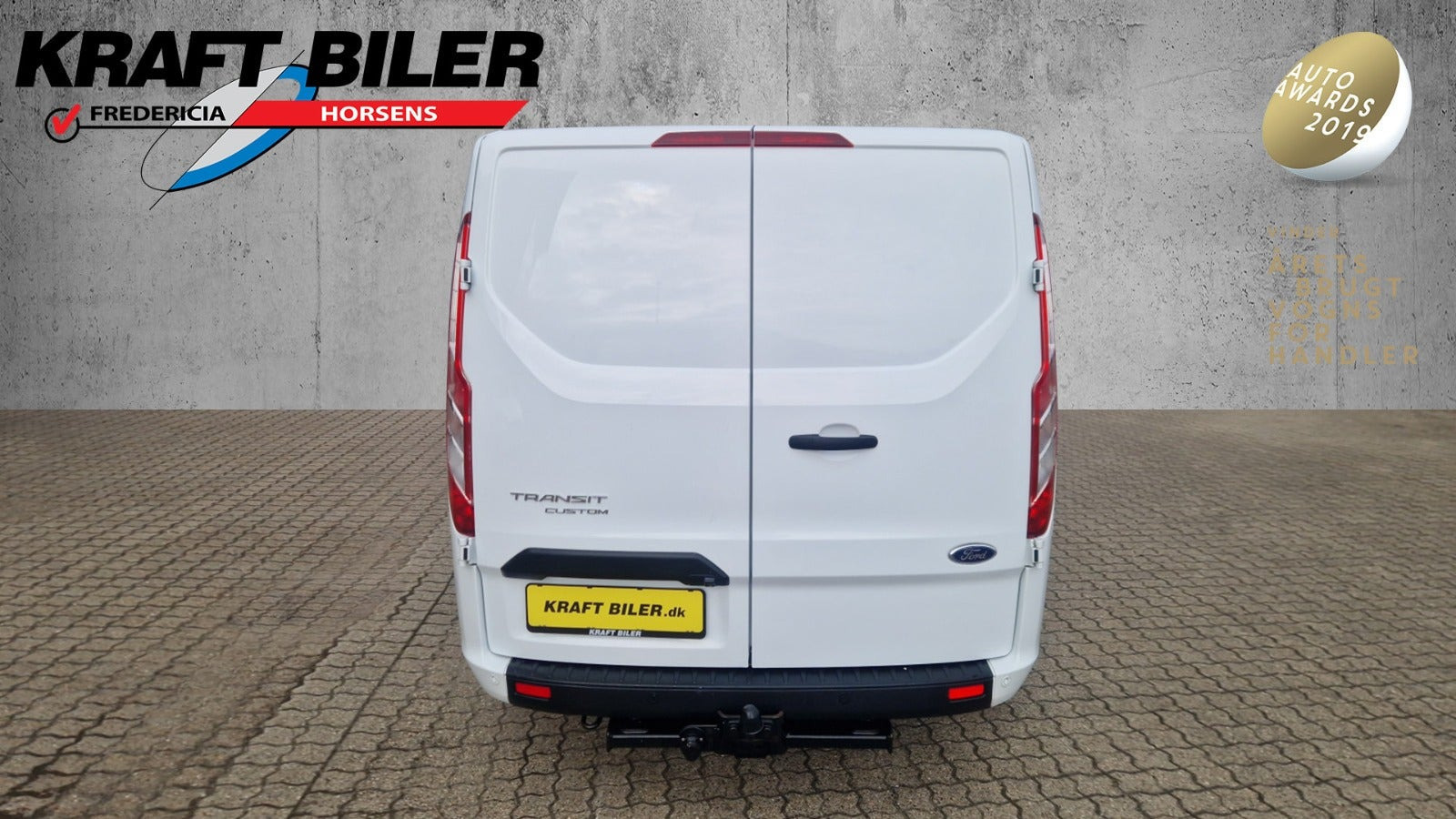 Hvid Ford Transit Custom 300 L1 fra 2023