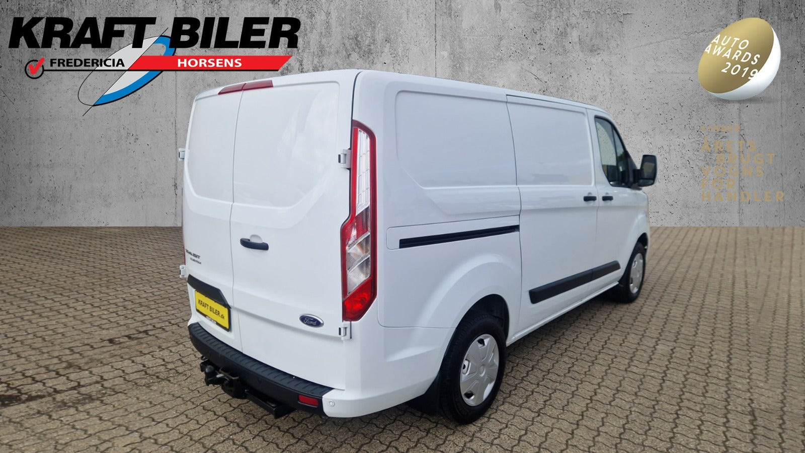 Hvid Ford Transit Custom 300 L1 fra 2023