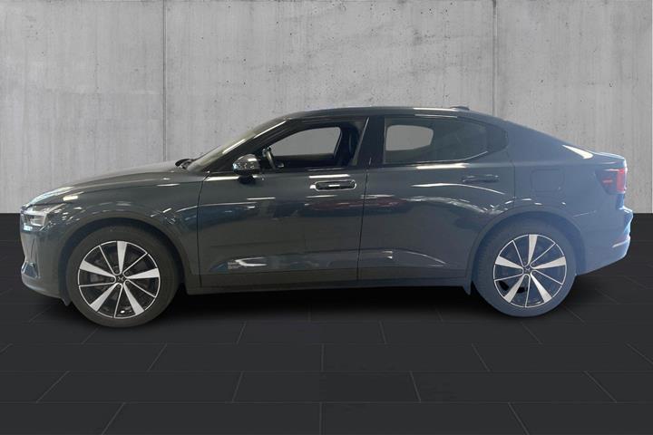 Blå Polestar 2 fra 2023