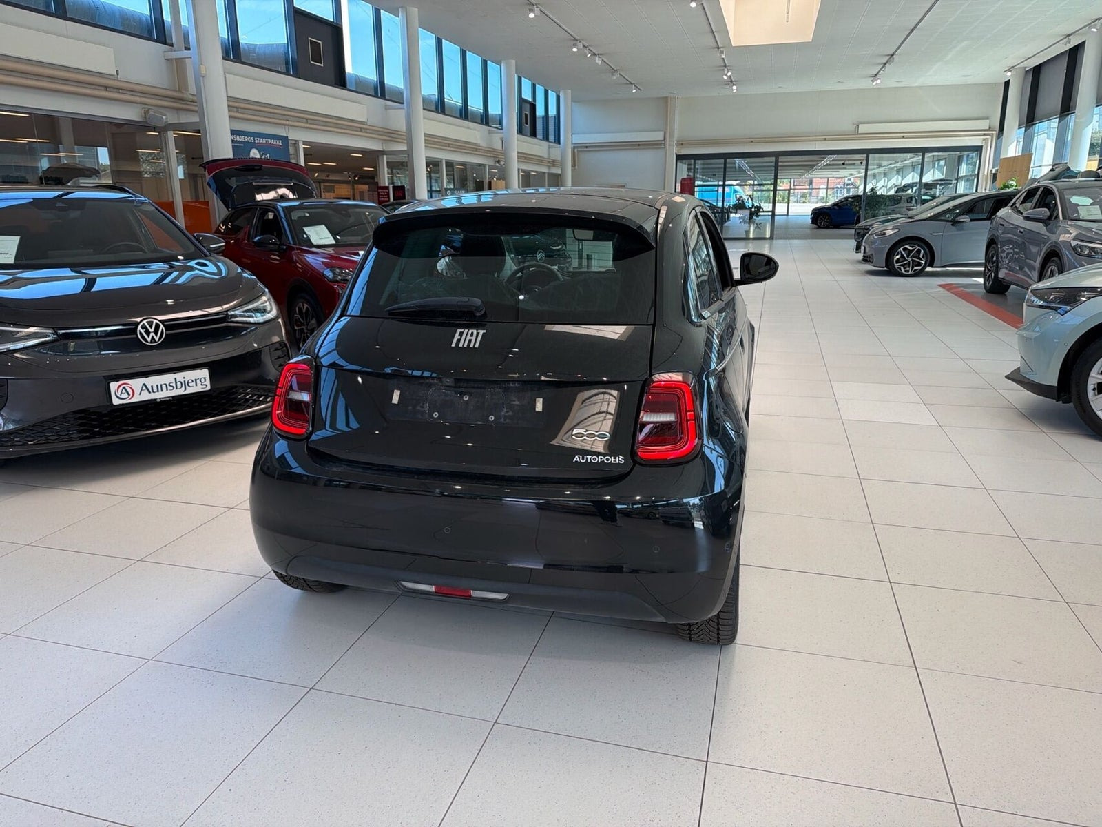 Sort Fiat 500e fra 2024