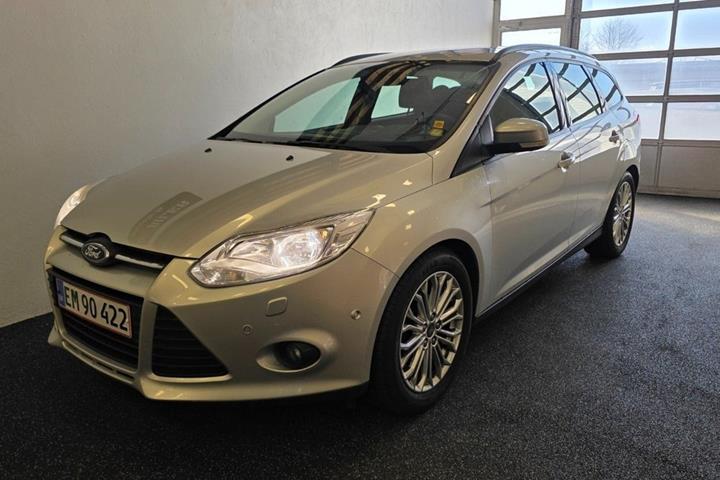 Sølv Ford Focus fra 2013