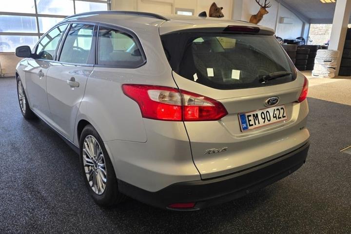 Sølv Ford Focus fra 2013