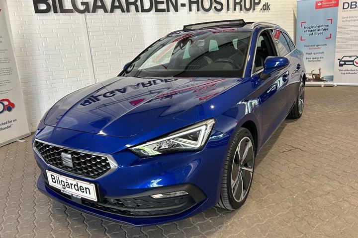 Blå Seat Leon fra 2021
