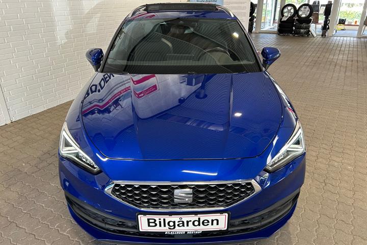 Blå Seat Leon fra 2021