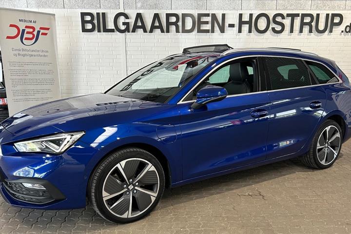 Blå Seat Leon fra 2021