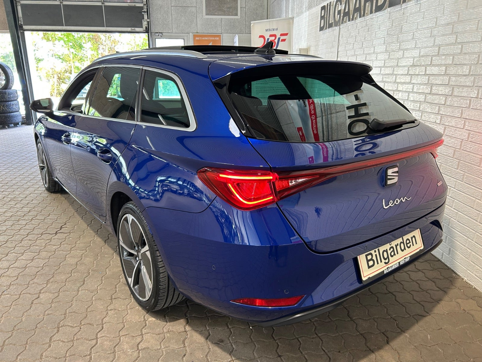 Blå Seat Leon fra 2021