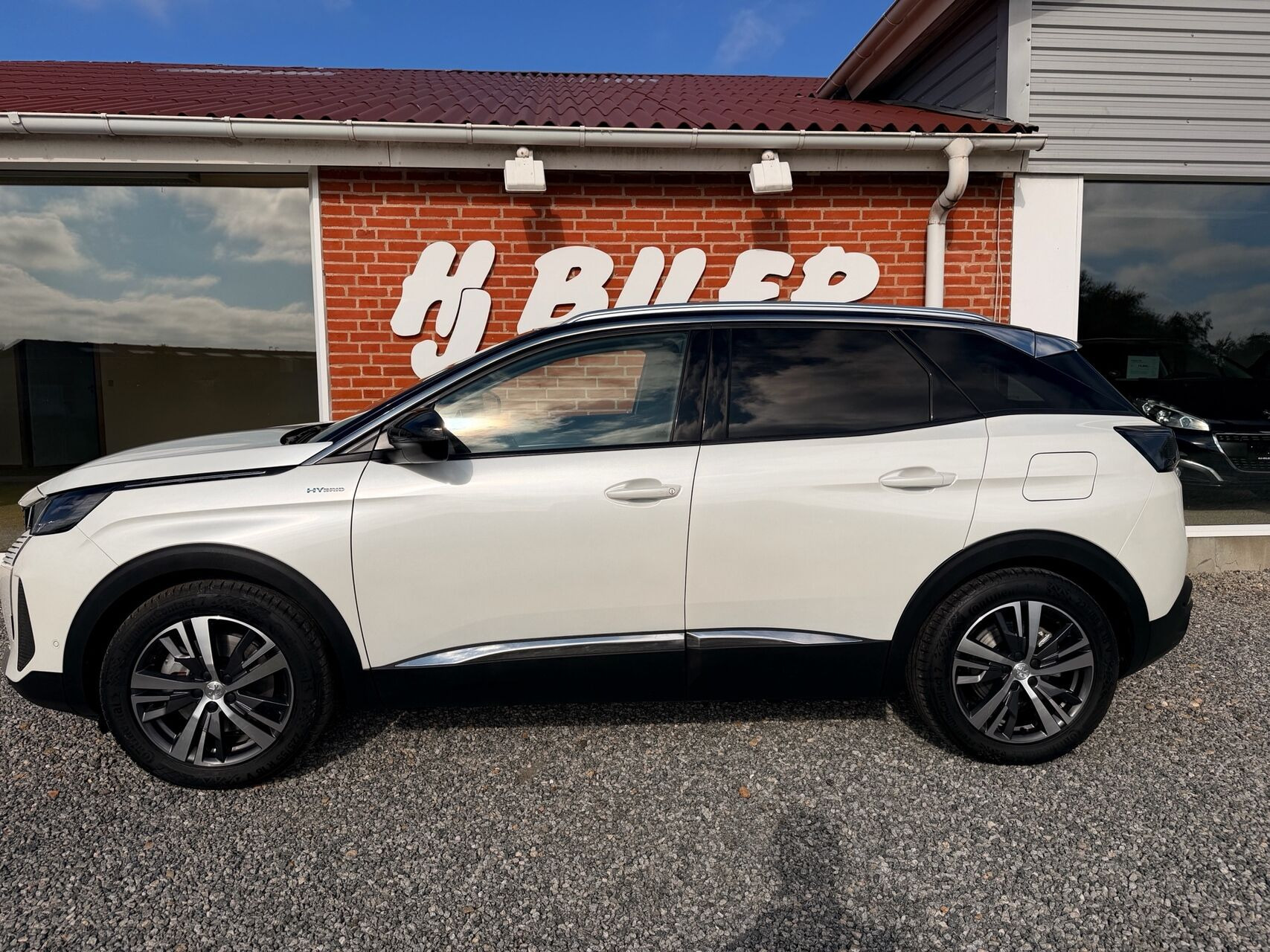 Hvid Peugeot 3008 fra 2021