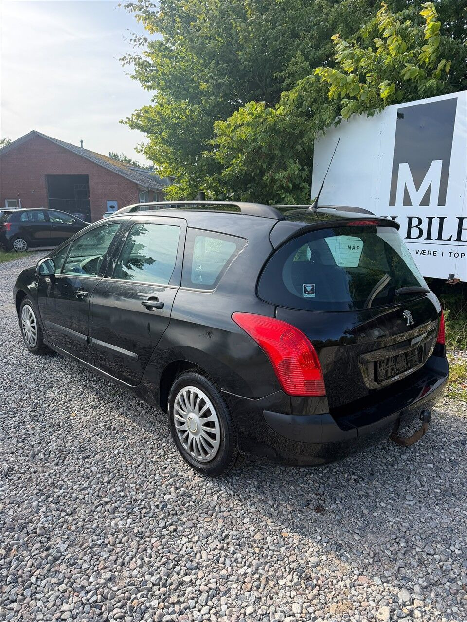 Sort Peugeot 308 fra 2011