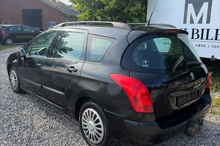 Sort Peugeot 308 fra 2011