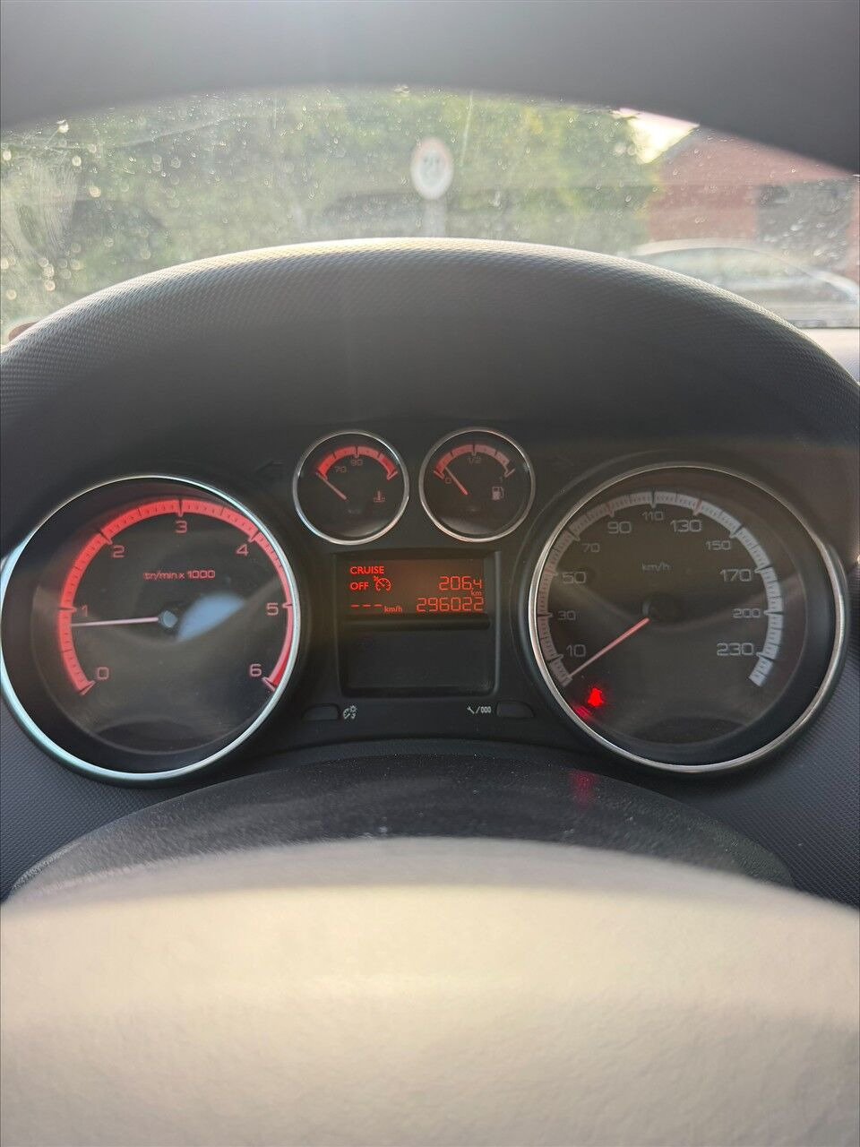 Sort Peugeot 308 fra 2011
