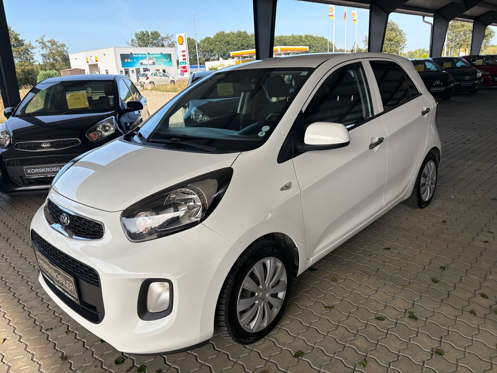 Hvid Kia Picanto fra 2015
