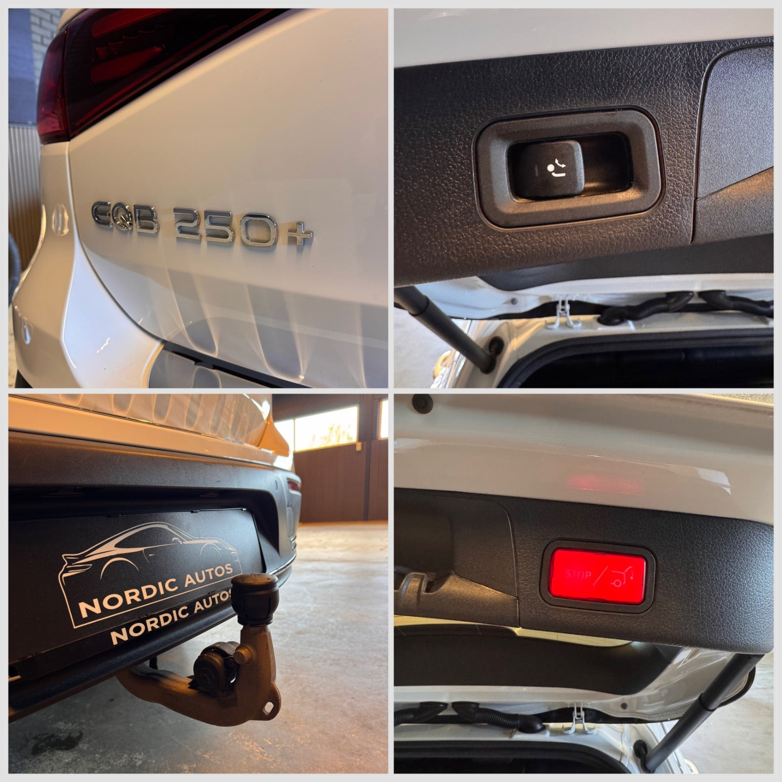 Hvid Mercedes EQB250+ fra 2025