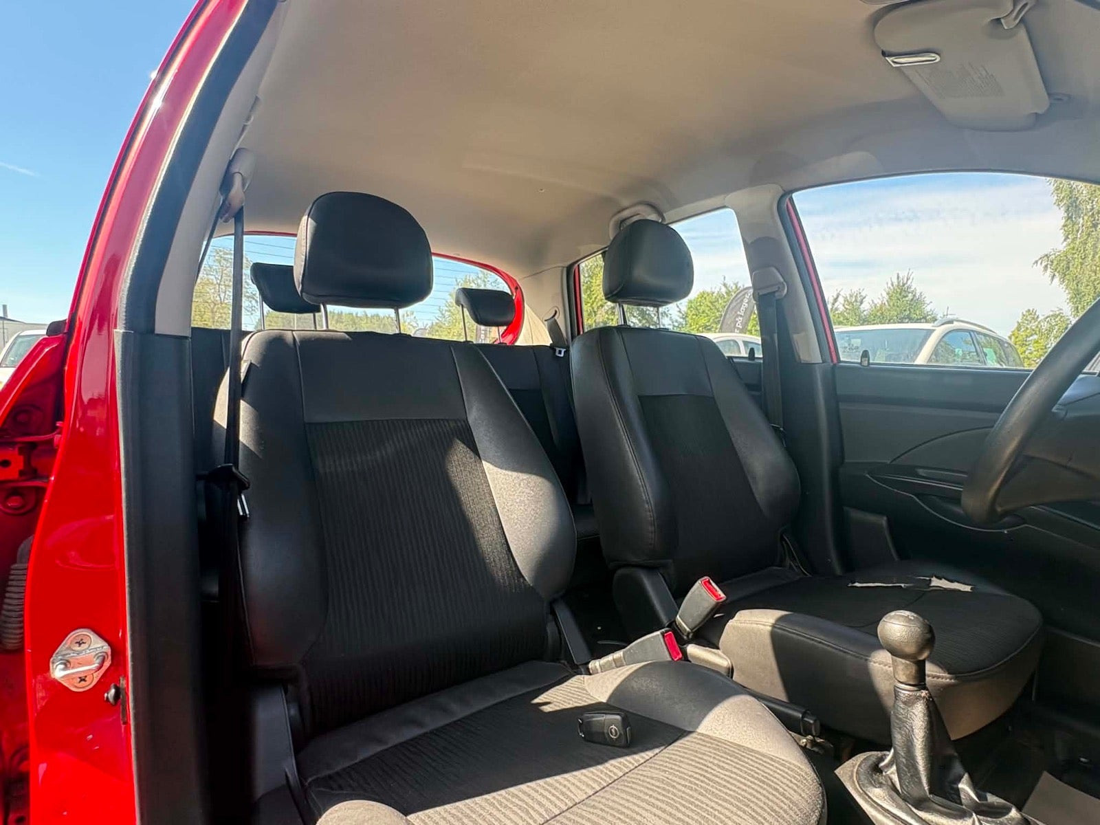 Rød Kia Picanto fra 2013