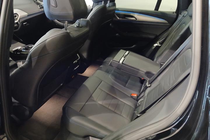 Blå BMW iX3 fra 2024