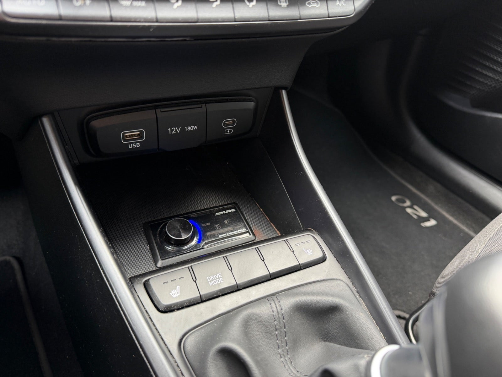Grøn Hyundai i20 fra 2024