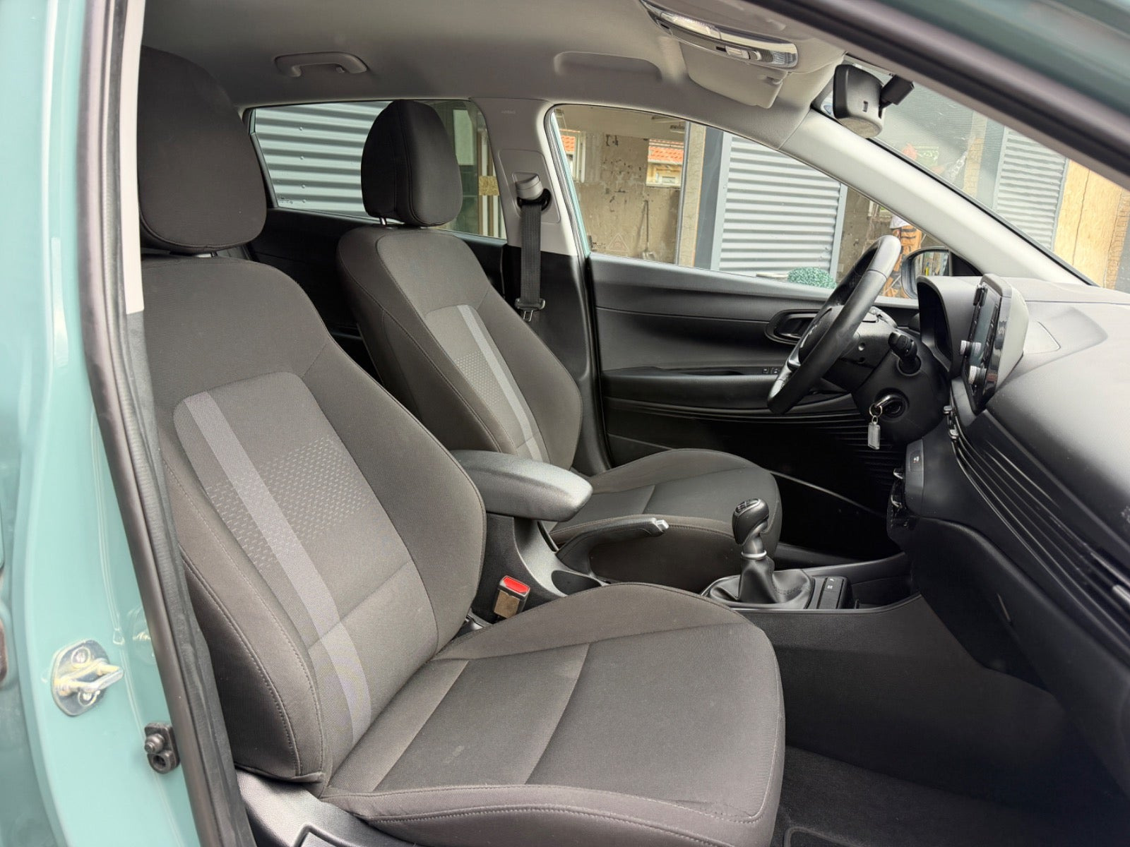 Grøn Hyundai i20 fra 2024