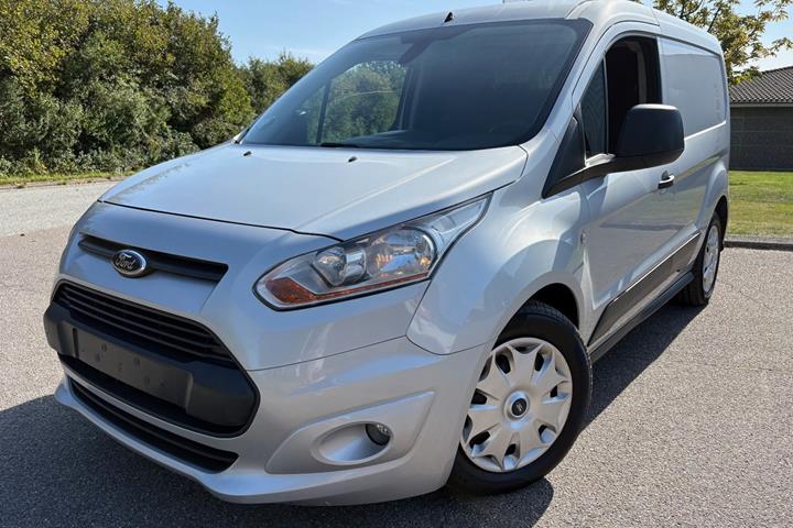 Sølv Ford Transit Connect fra 2014