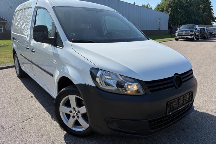Hvid VW Caddy Maxi fra 2011