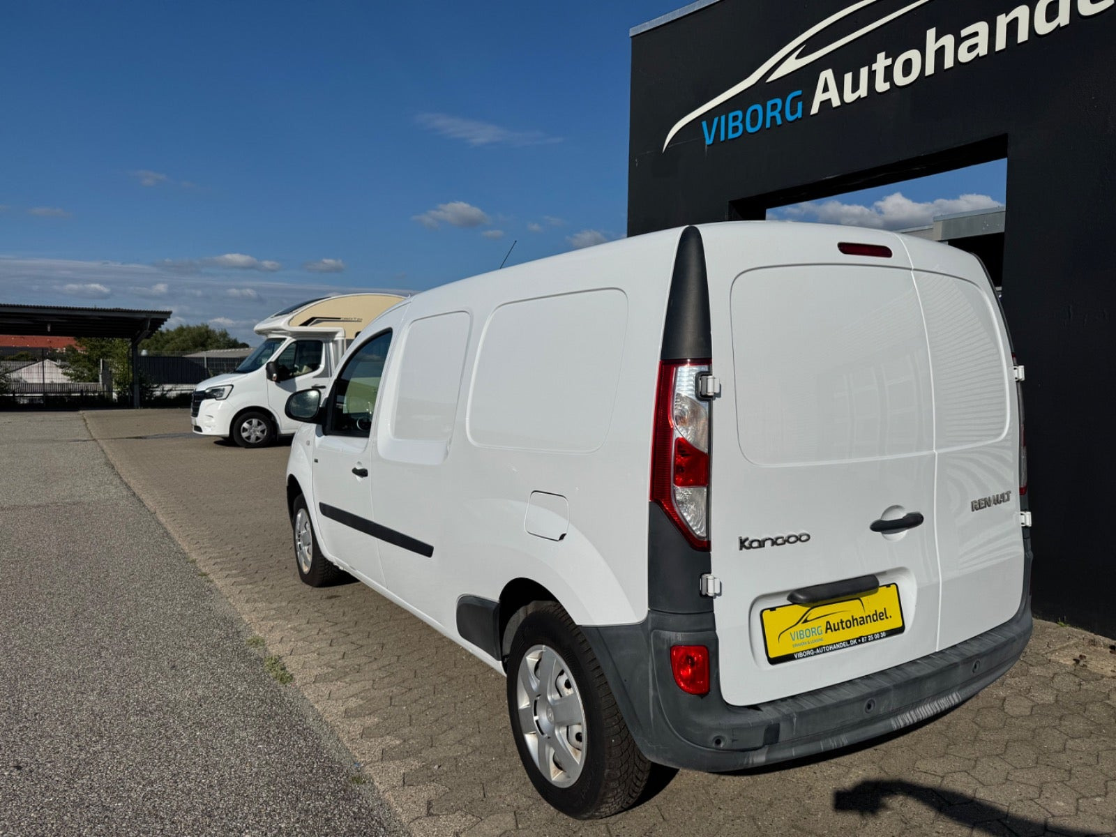 Hvid Renault Kangoo fra 2018