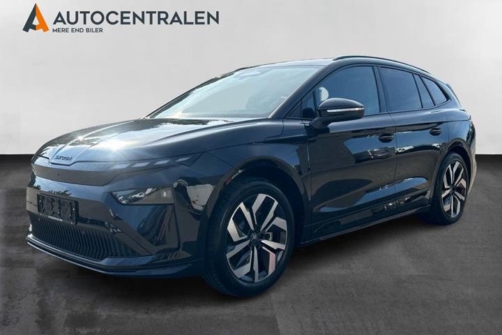 Sort Skoda Enyaq fra 2027 set udefra