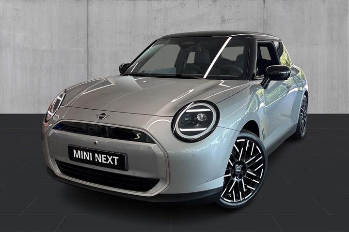 Sølv Mini Cooper SE fra 2025