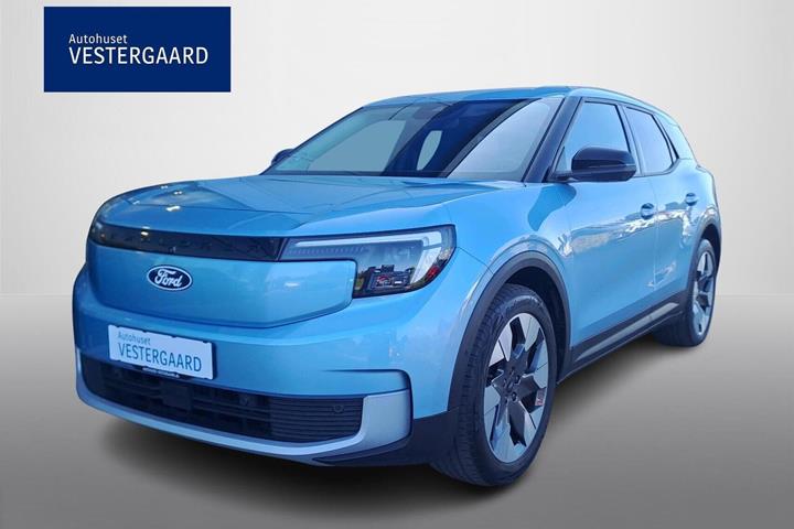 Blå Ford Explorer fra 2025