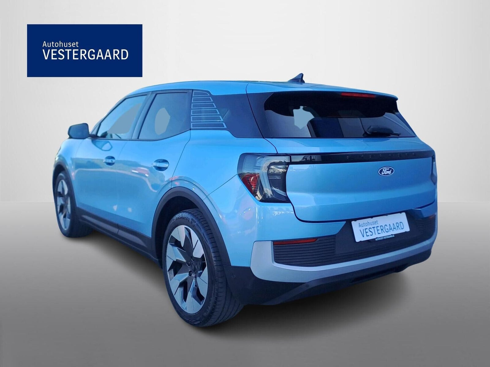 Blå Ford Explorer fra 2025