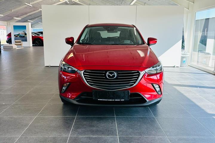 Rød Mazda CX-3 fra 2017