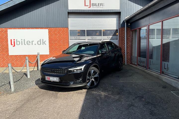 Sort Polestar 2 fra 2023