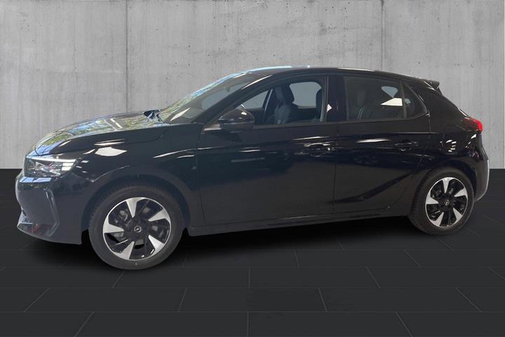 Sort Opel Corsa-e fra 2026