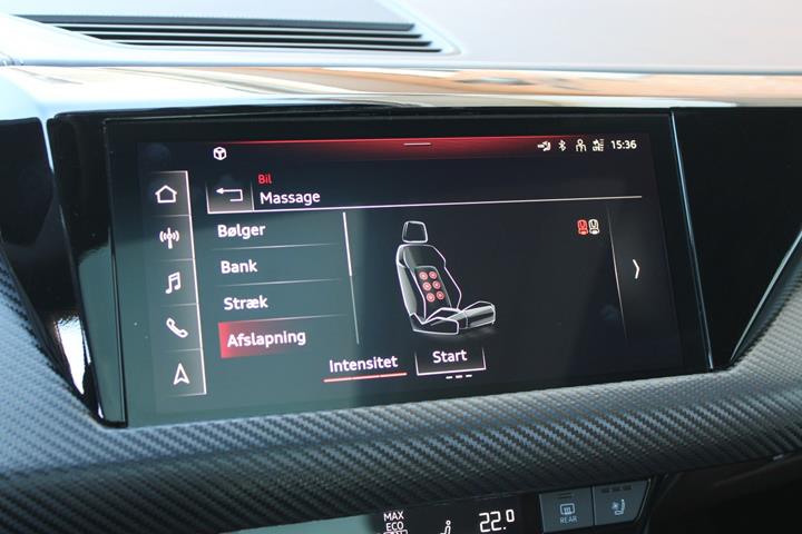 Grå Audi RS e-tron GT fra 2022