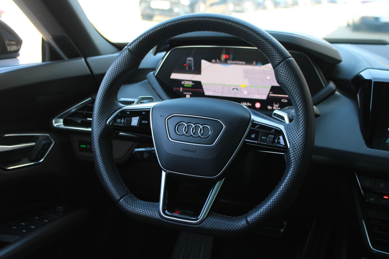 Grå Audi RS e-tron GT fra 2022