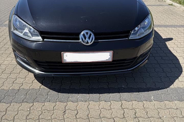 Sort VW Golf fra 2016