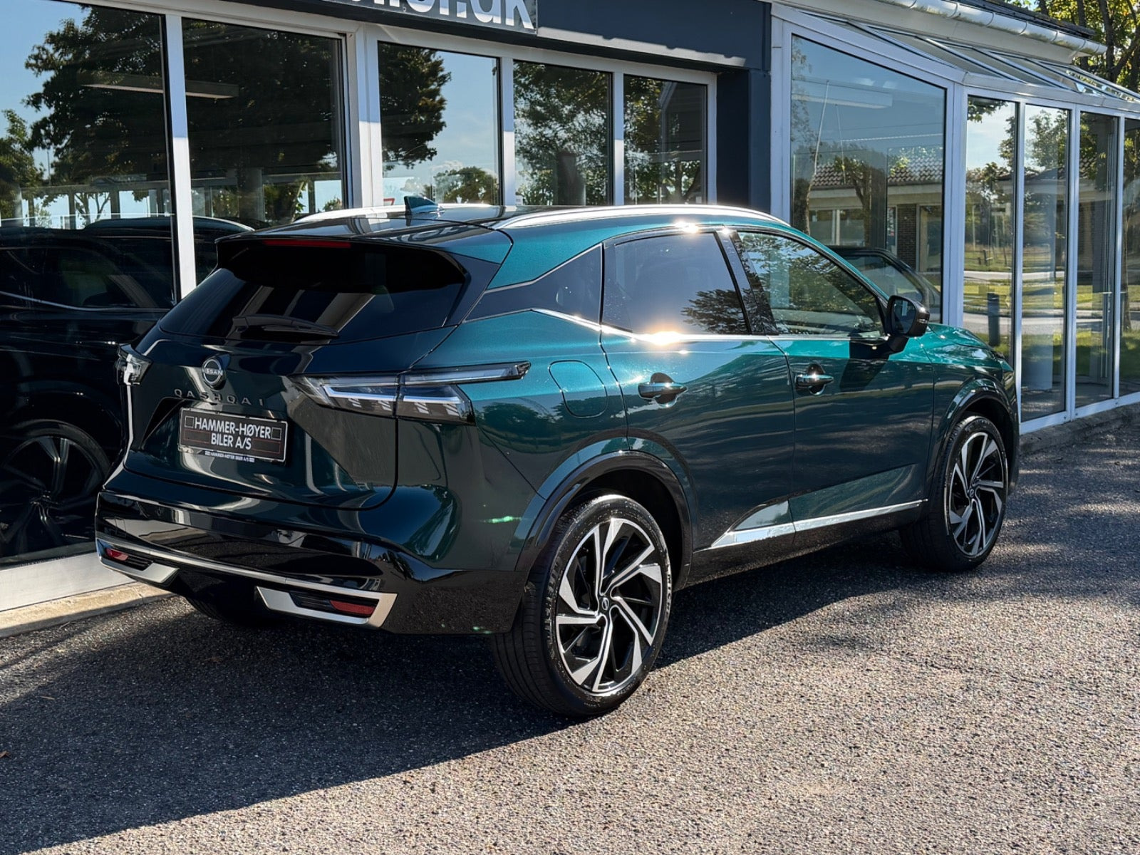 Grøn Nissan Qashqai fra 2025