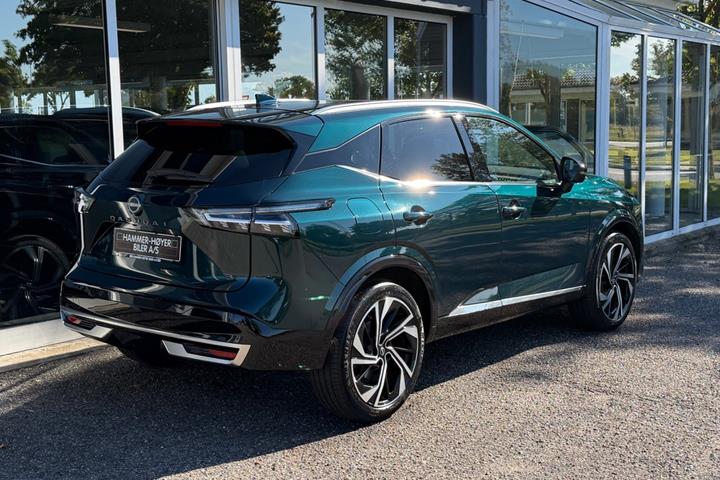 Grøn Nissan Qashqai fra 2025