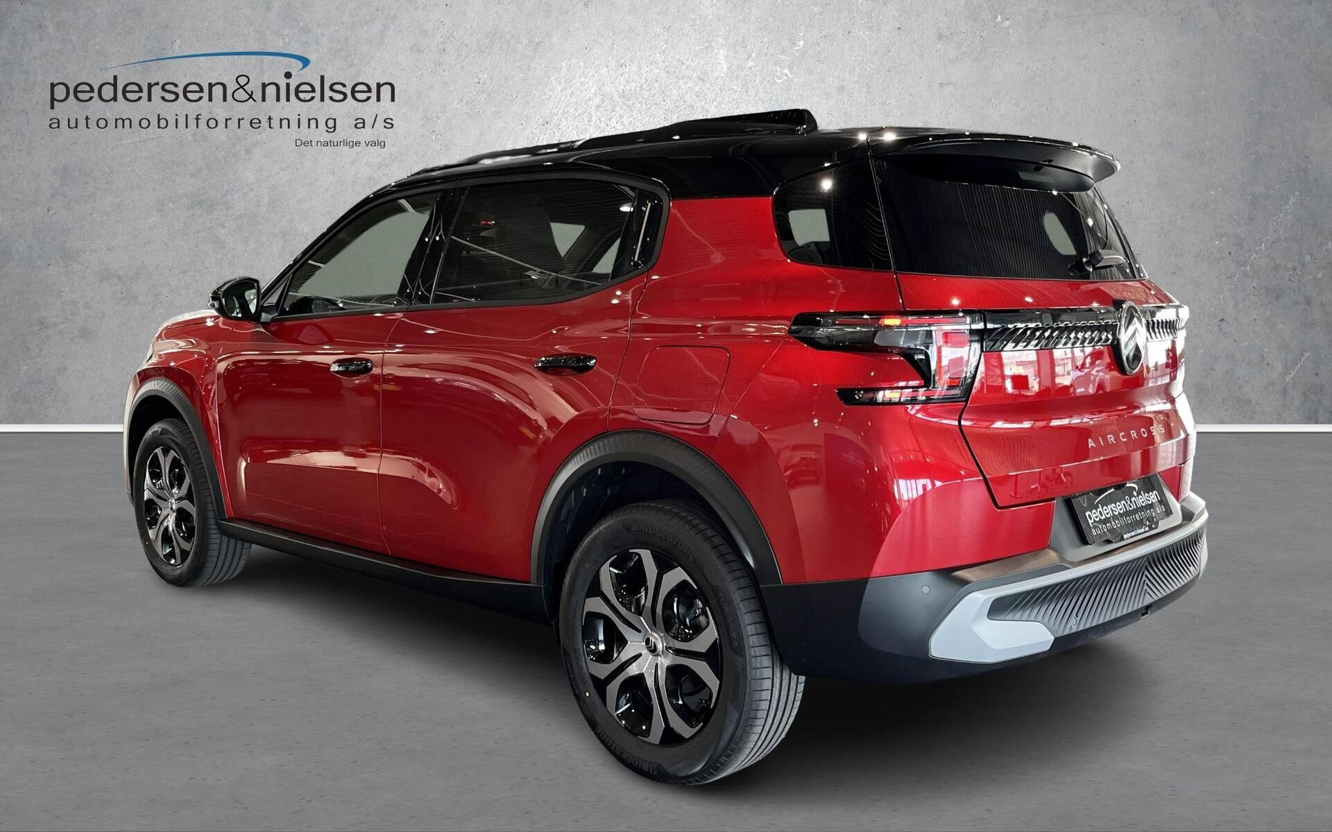 Rød Citroën e-C3 Aircross fra 2026