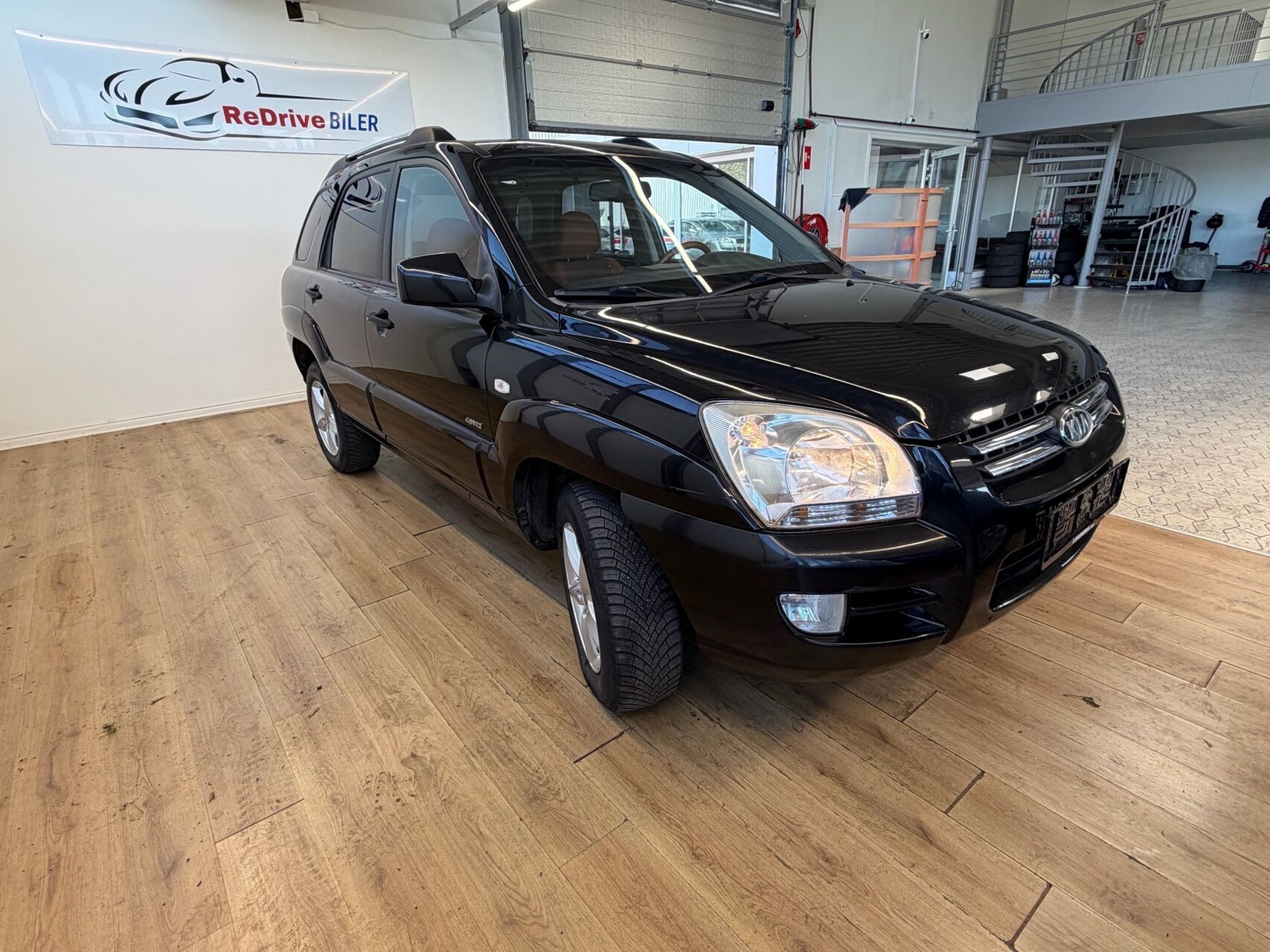 Sort Kia Sportage fra 2006