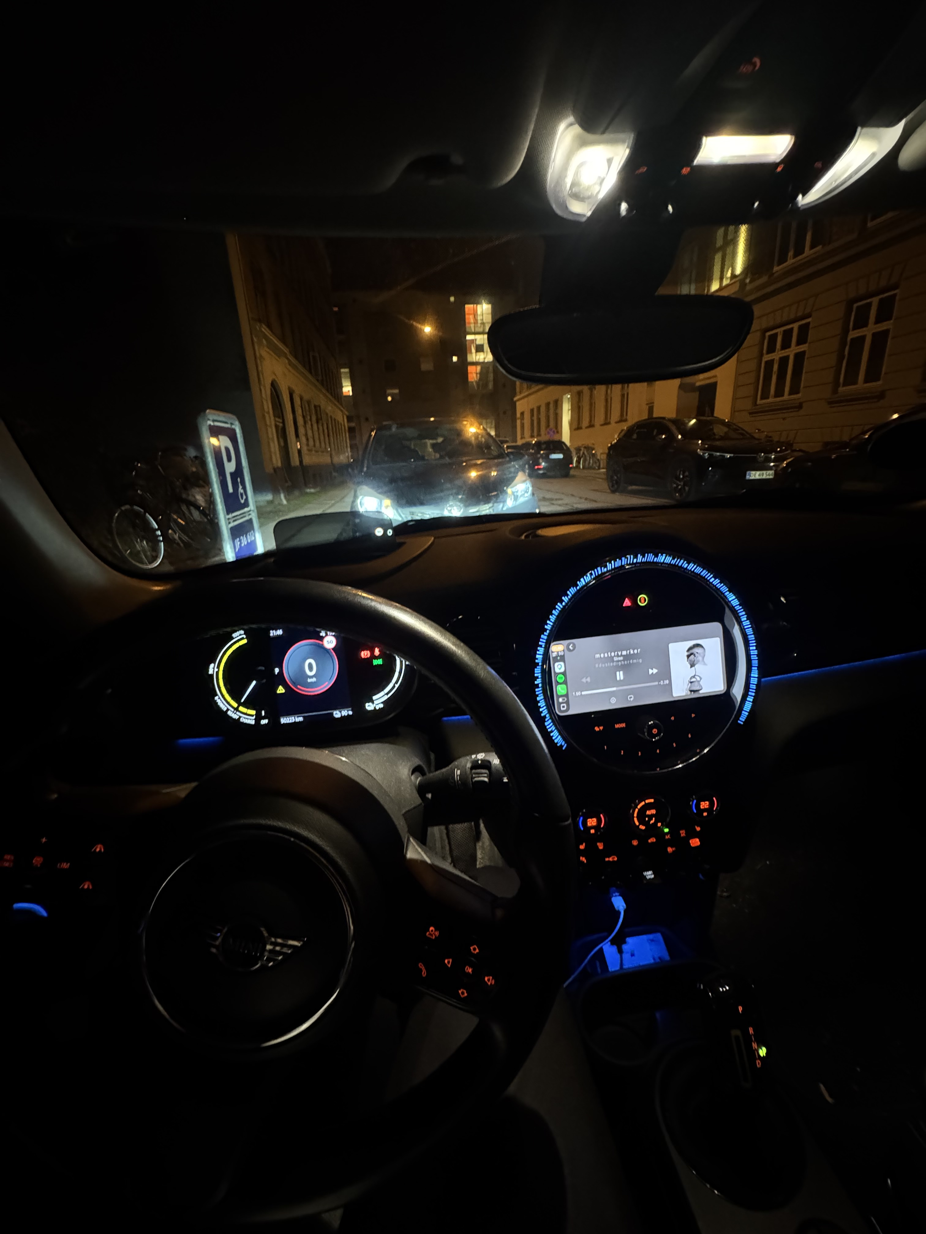 Grøn Mini Cooper SE fra 2021