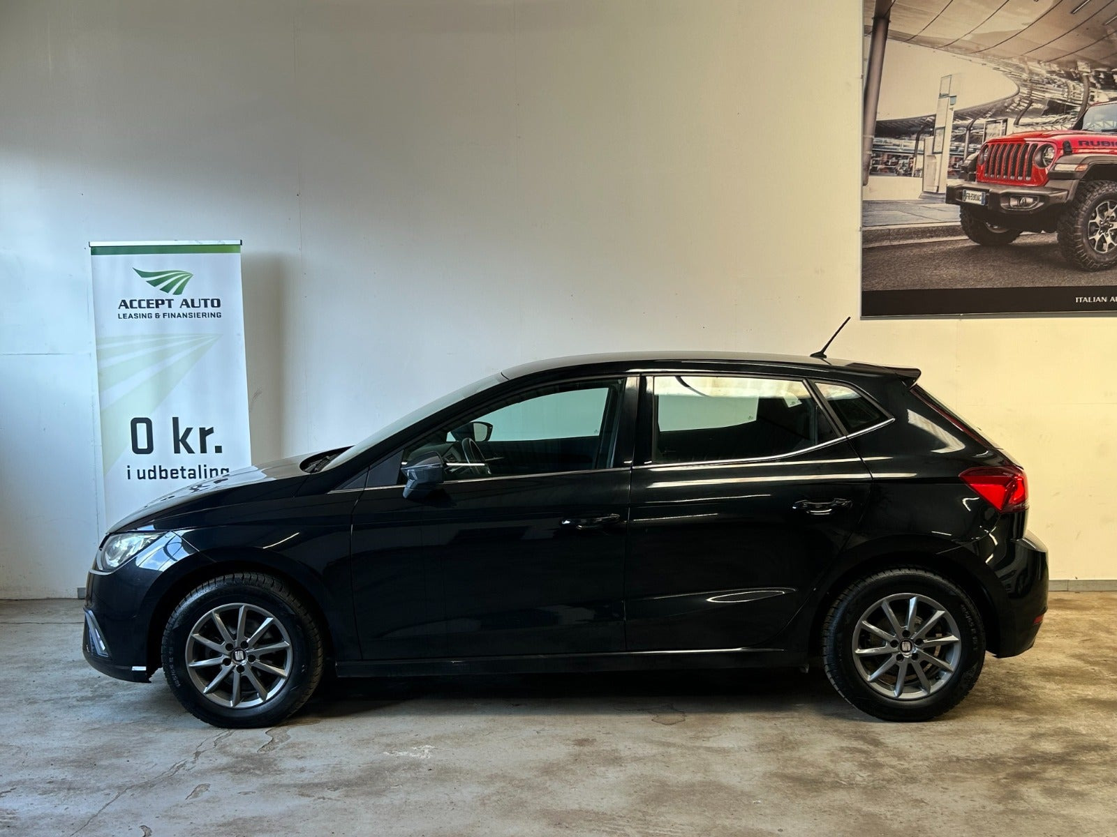 Sort Seat Ibiza fra 2018