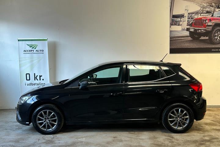 Sort Seat Ibiza fra 2018