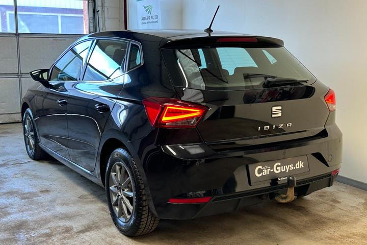 Sort Seat Ibiza fra 2018