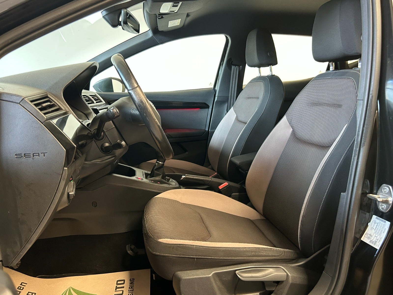 Sort Seat Ibiza fra 2018