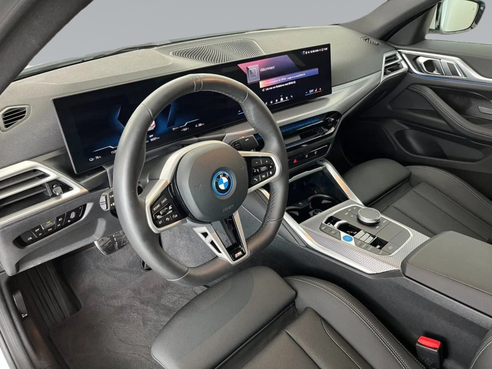Hvid BMW i4 fra 2025