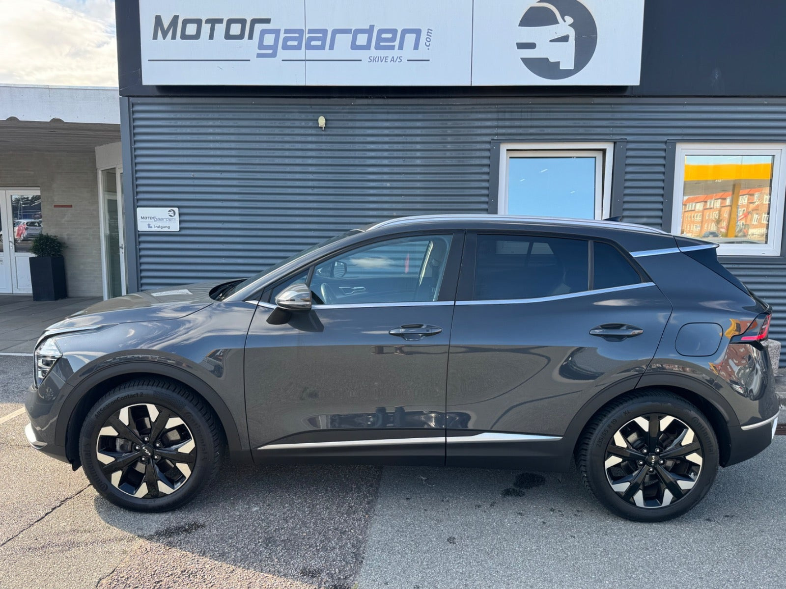 Grå Kia Sportage fra 2022