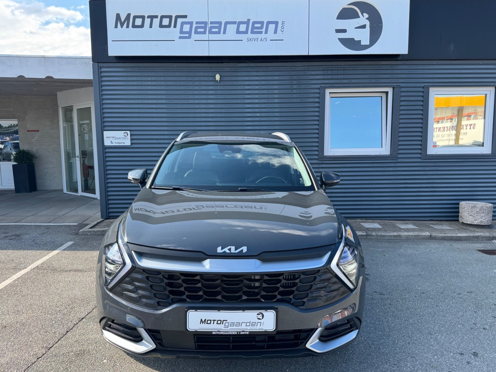 Grå Kia Sportage fra 2022
