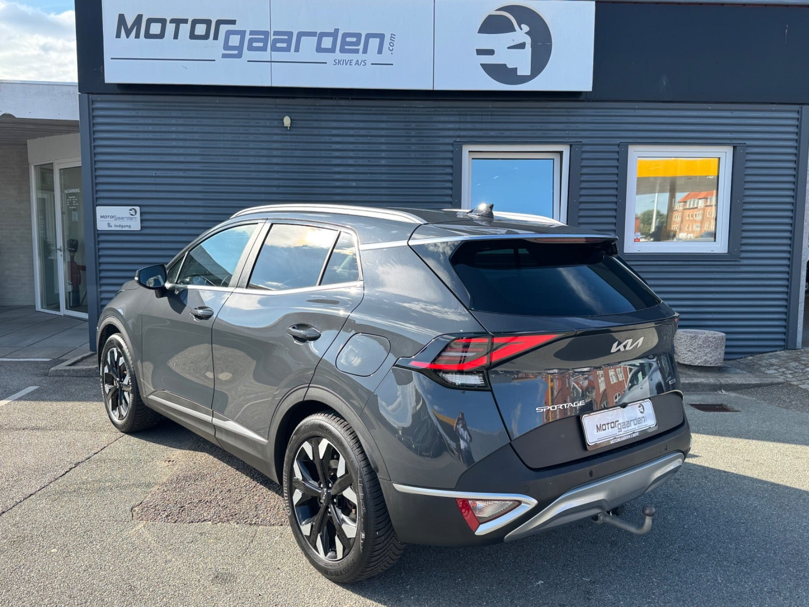 Grå Kia Sportage fra 2022