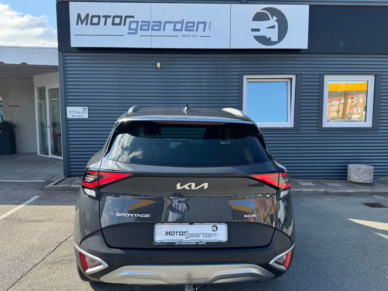 Grå Kia Sportage fra 2022
